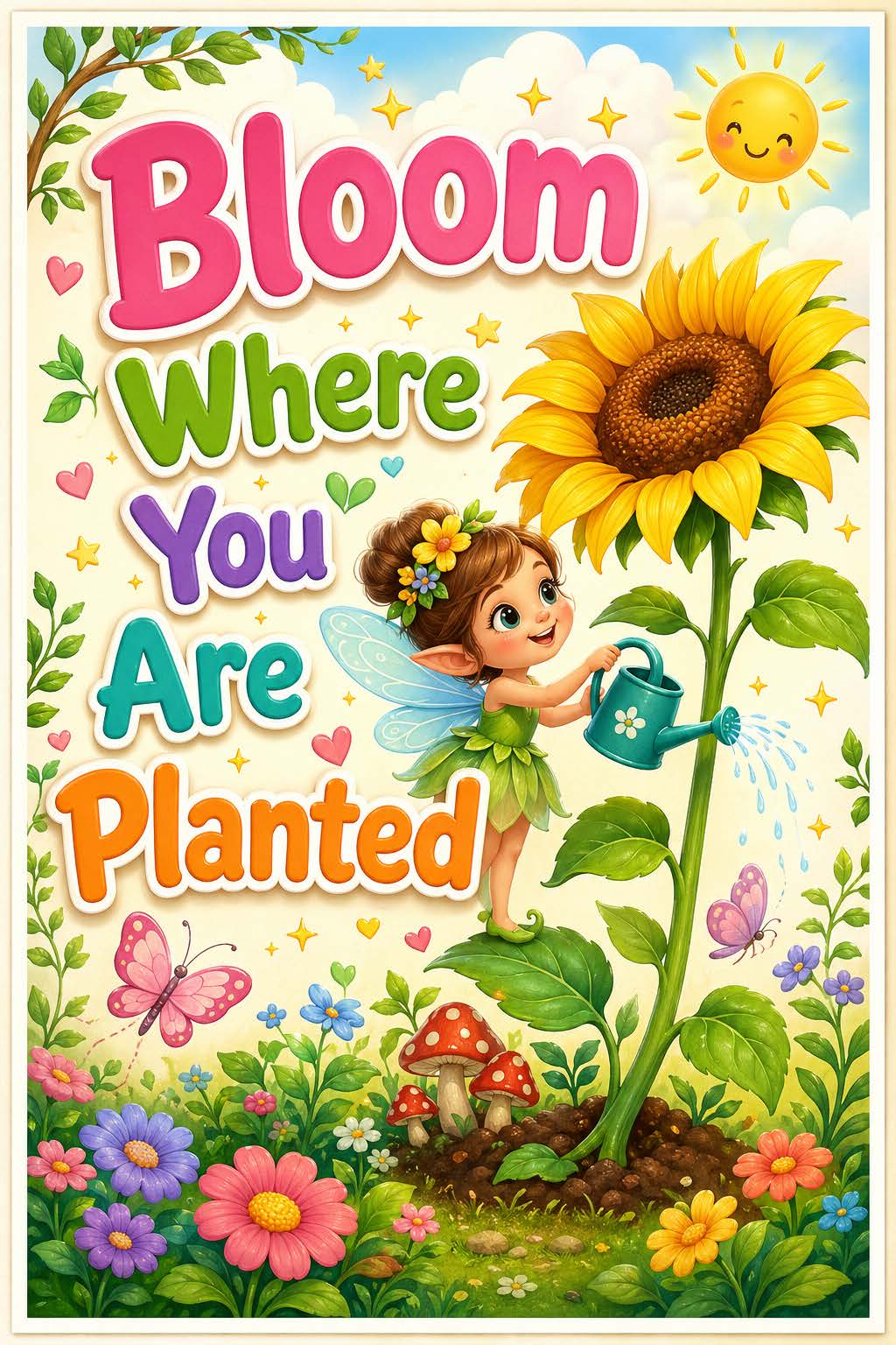 Bloom Where You Are Planted