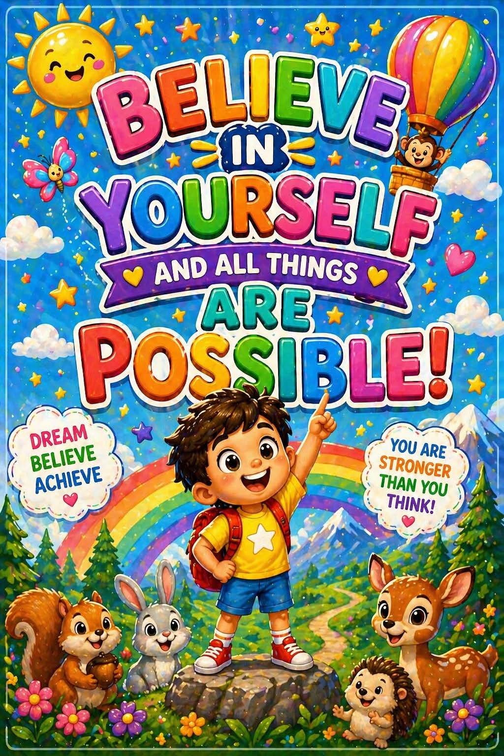 Believe in Yourself – All Things Are Possible
