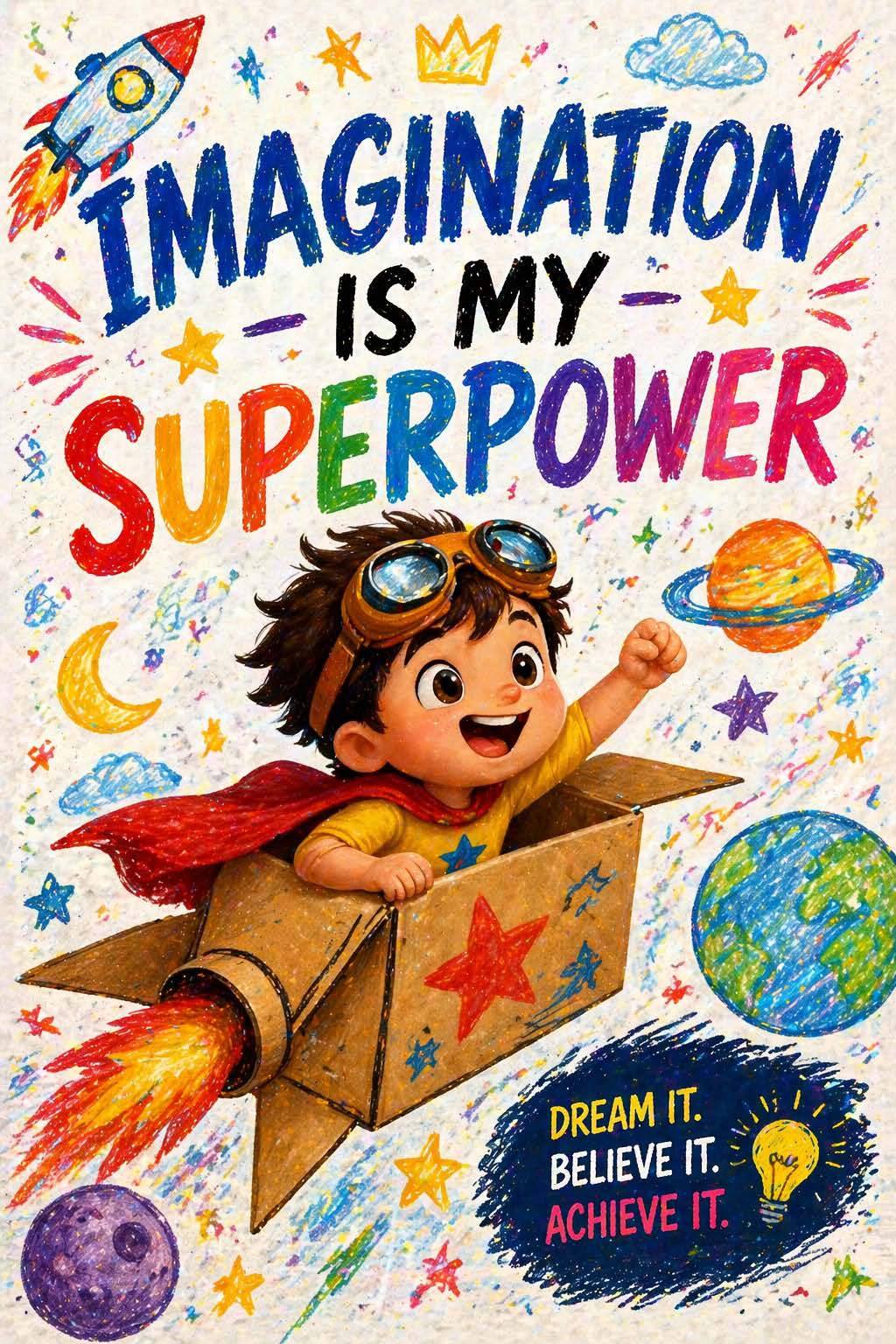 Imagination Is My Superpower