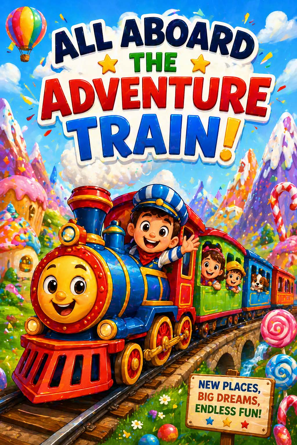 All Aboard the Adventure Train