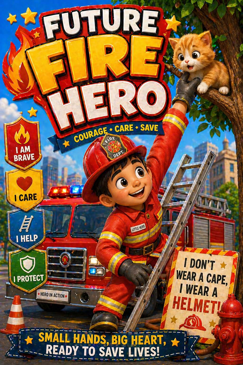 Future fire hero