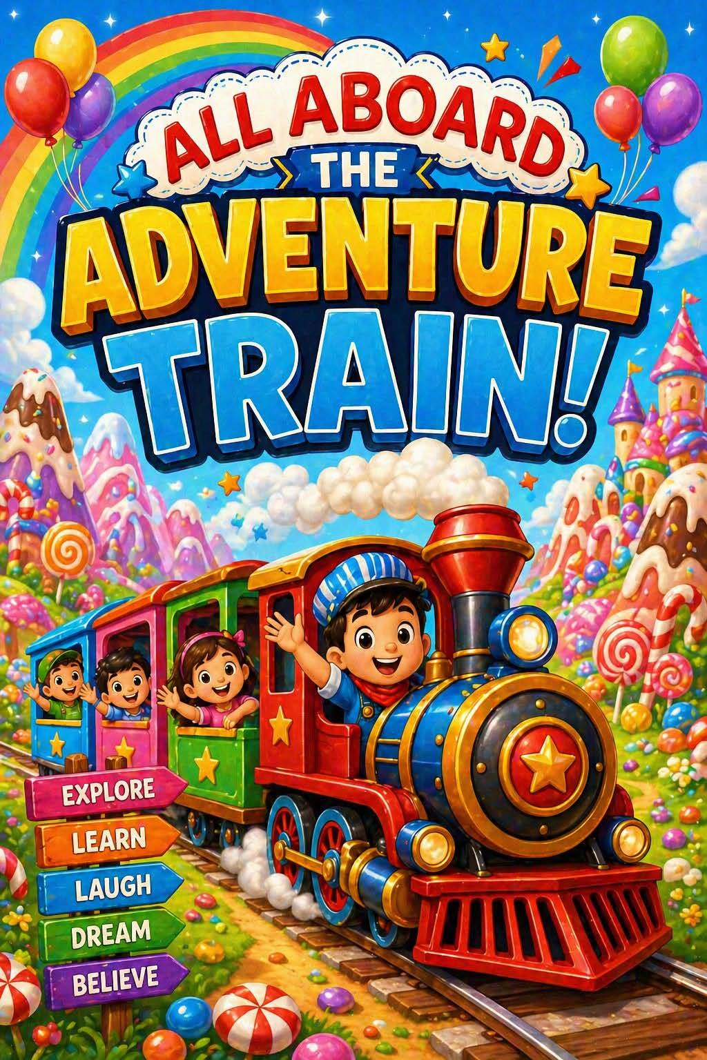 All aboard the adventure train