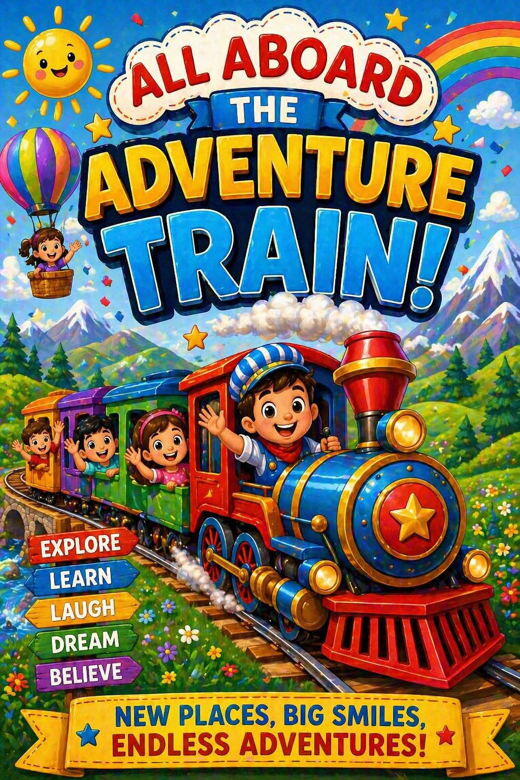 All Aboard the Adventure Train