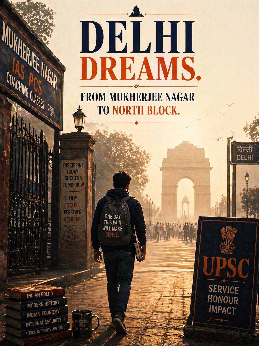 Delhi Dreams – From Mukherjee Nagar to North Block