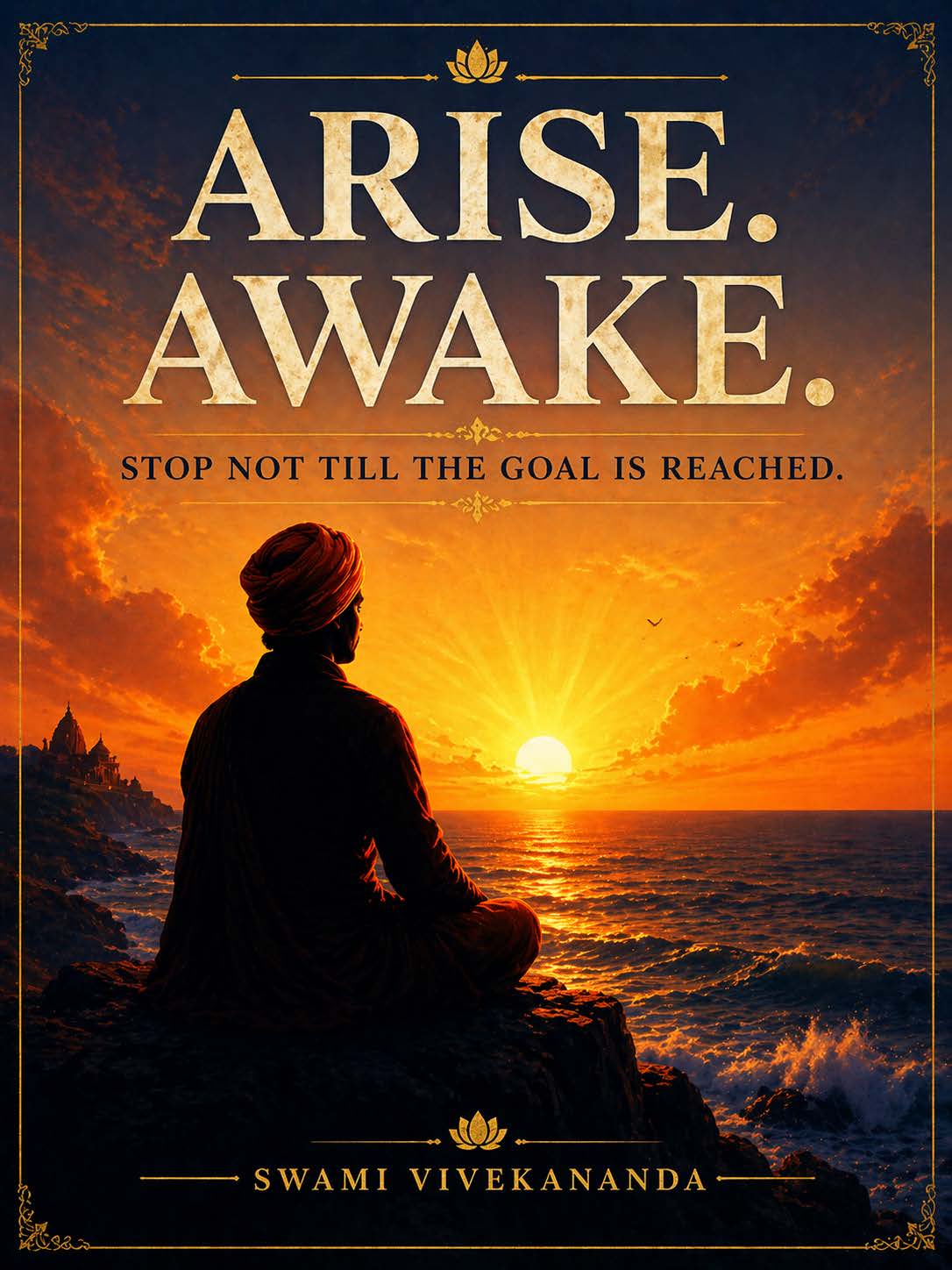 Arise. Awake.