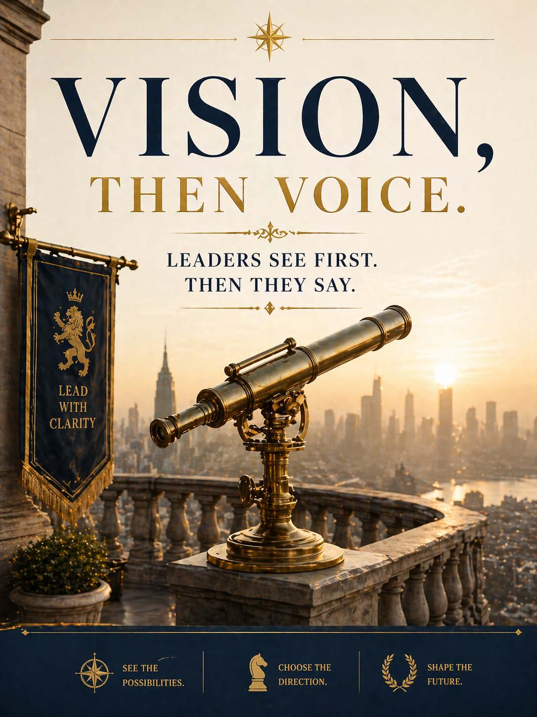 Vision, Then Voice