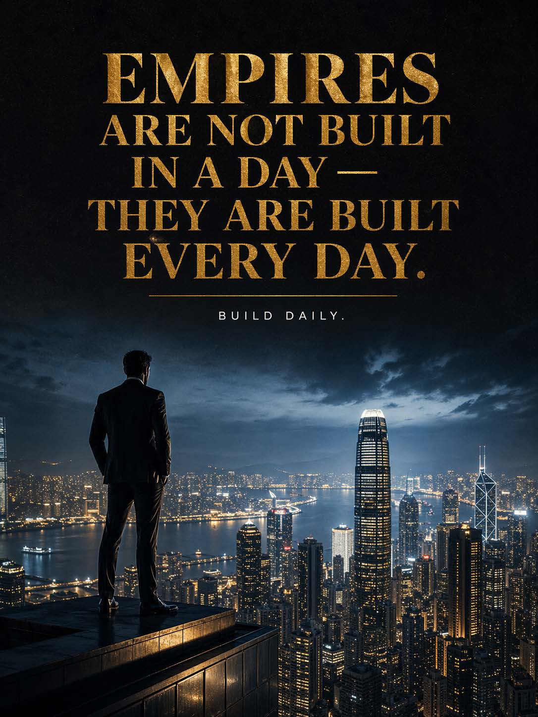 Empire Building Mindset Poster