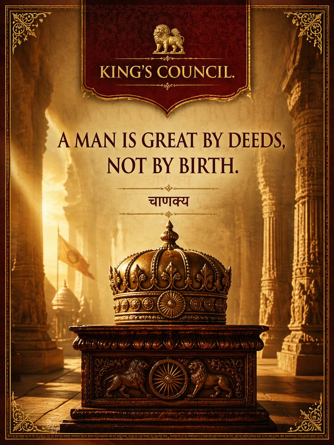 King’s Council Legacy Poster