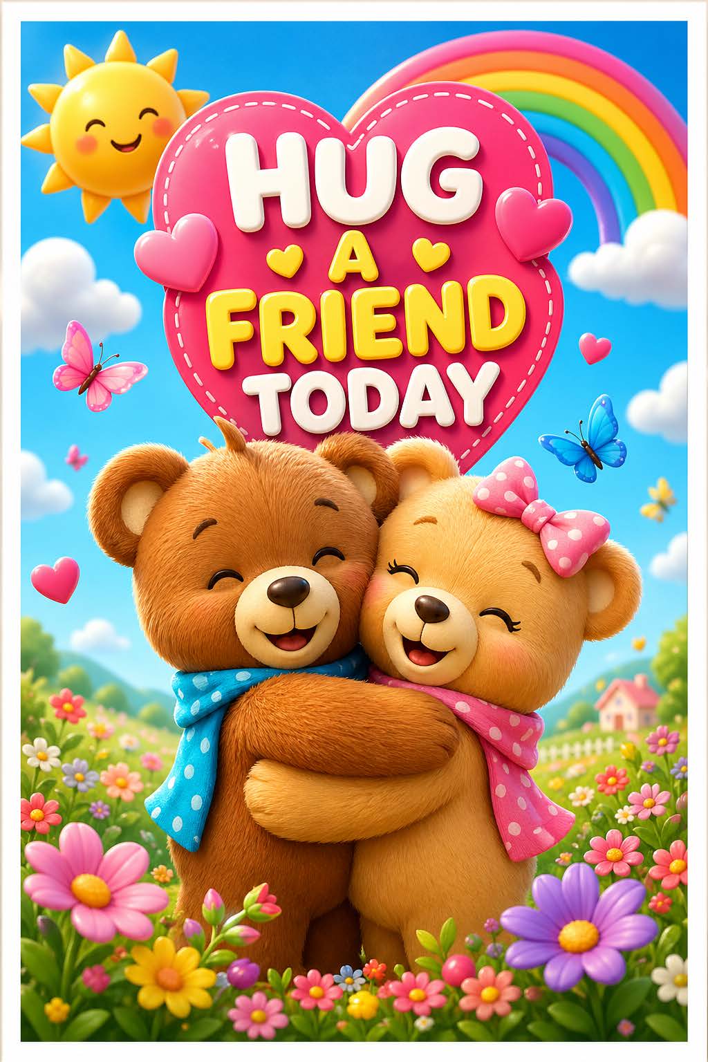 Hug a Friend Today